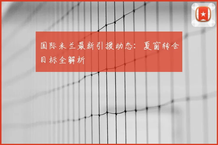 国际米兰最新引援动态：夏窗转会目标全解析