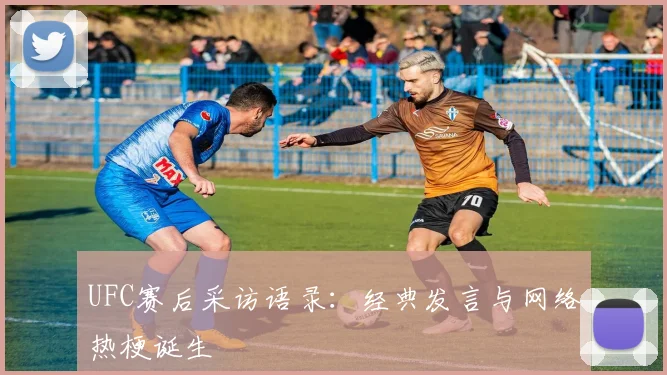 UFC赛后采访语录：经典发言与网络热梗诞生